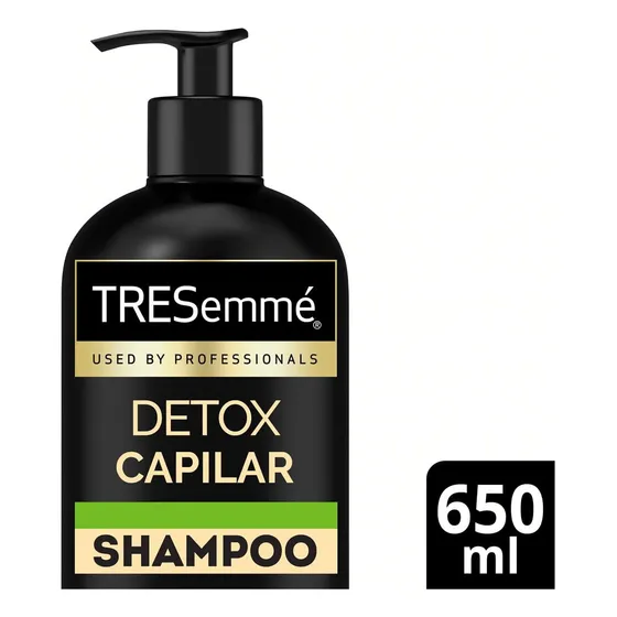 Shampoo TRESemmé Detox Capilar 650 ml