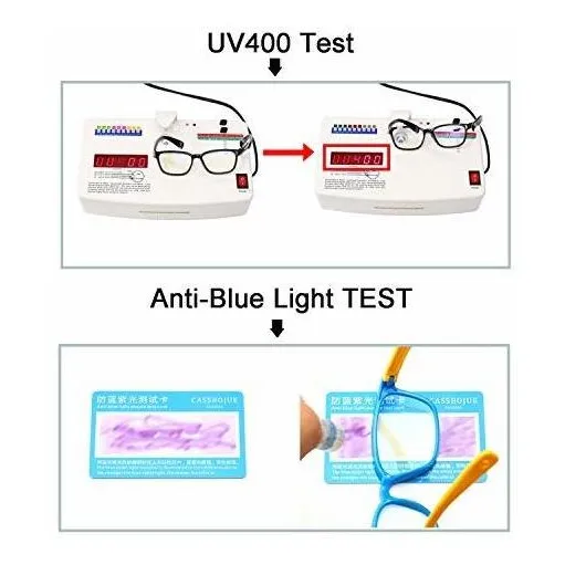 Lente Luz Azul Para Niño 2 Unidade Proteccion Contra Uv
