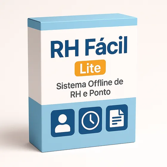Rh Fácil  Sistema Offline De Rh, Ponto E Folha De Pagamento