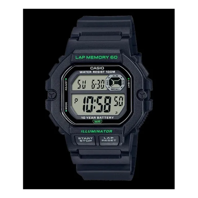 Reloj Casio Digital / Deportivo Caballero/ws-1400h