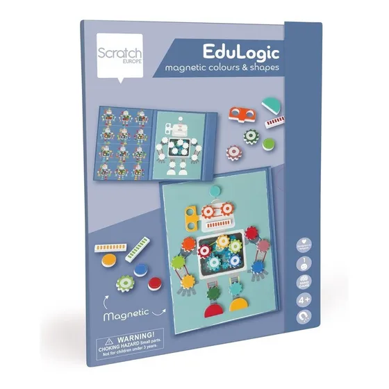 Juego Didáctico Magnético Colores Formas Scratch Europe