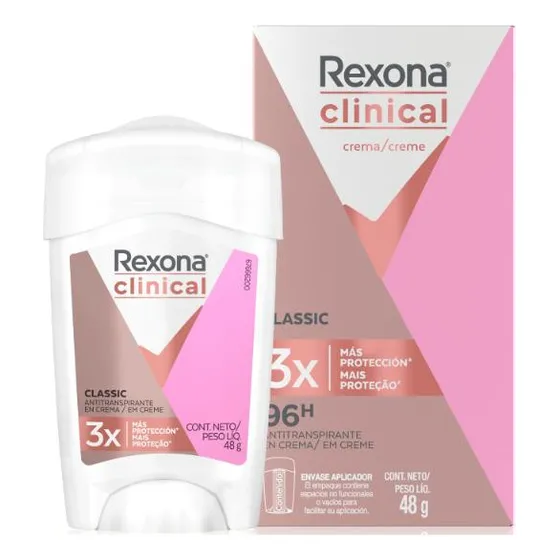 Rexona Clinical Classic Women Antitranspirante 48 Gr