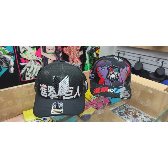 Gorra Shingeki Atack On Titan Animecon Cierre Ajustable