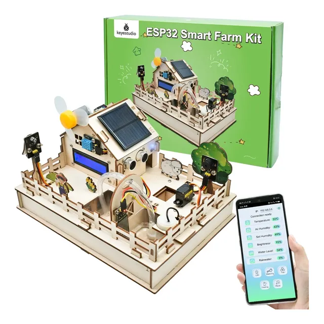 Kit Granja Inteligente Keyestudio Esp32 Iot Para Arduino