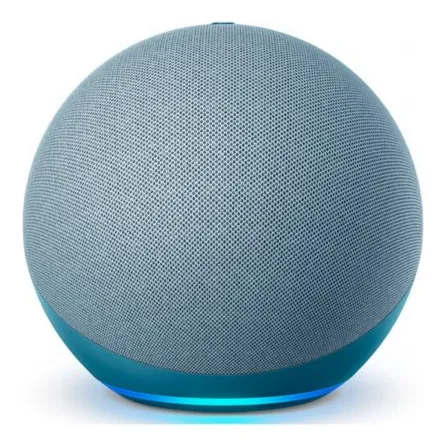 Amazon Echo 4th Gen Más Grande Mejor Sonido Azul Con Alexa