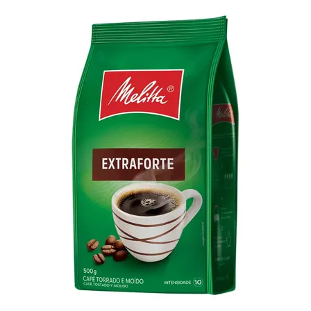 Café Torrado E Moído Extraforte Pacote 500g Melitta
