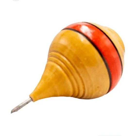 Trompo De Madera Varios Colores 