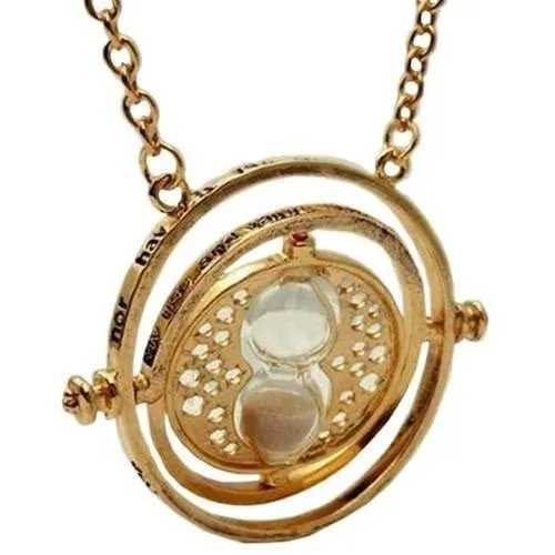Colar Vira Tempo Harry Potter & Hermione Frete Grátis