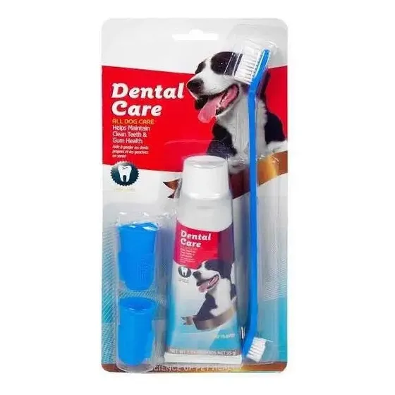 Pasta Dental Para Perros Y Gatos Kit Con Cepillo Sabor Menta | Cuotas sin interés