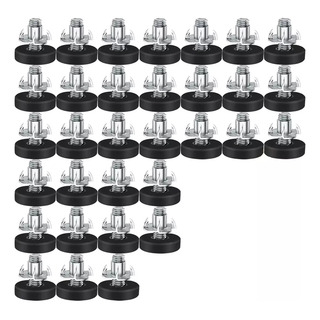 32 Unidades De Niveladores De Muebles Ajustables Con Rosca M 32 Unidades De Niveladores De Muebles Ajustables Con Rosca M