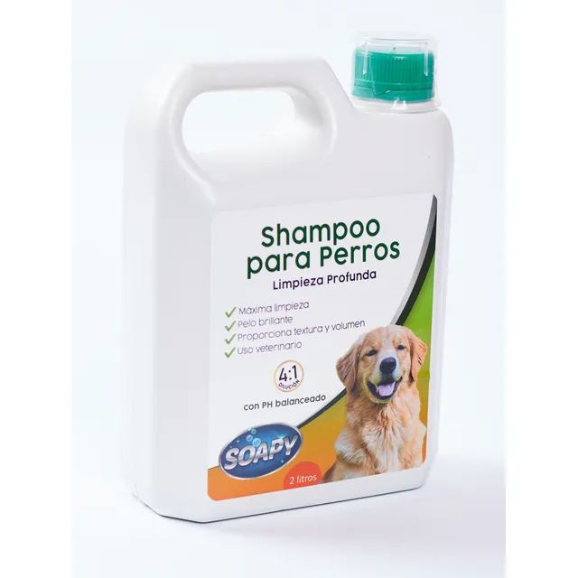 Shampoo Para Perro Y Gatos Concentrado 2 Litros, Rinde 10 L