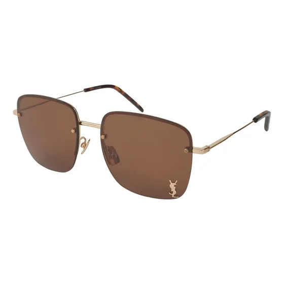 Lentes Saint Laurent Sl 312m 008 Square Shape Coffe