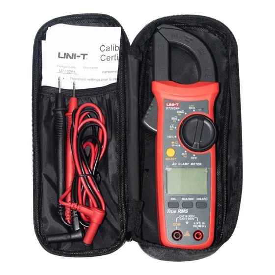 Pinza Amperimétrica Digital Ut-202a+ Uni-t