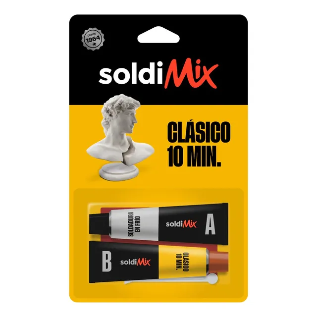 Pegamento Epoxico Soldimix Clasico 10 Minutos 35g