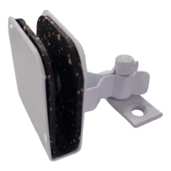 Prendedor Fixador Trava Porta Blindex De Vidro 8 E 10mm 1un