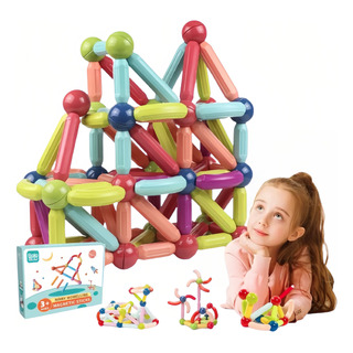 Bloques De Construcción Magnéticos Juguetes 42pcs 3d Niños Bloques De Construcción Magnéticos Juguetes 42pcs 3d Niños