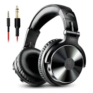 Headset Dj Oneodio Pro DobrĂĄvel 50mm Duplo Conector P2 E P10 Cor Preto Headset Dj Oneodio Pro DobrĂĄvel 50mm Duplo Conector P2 E P10 Cor Preto