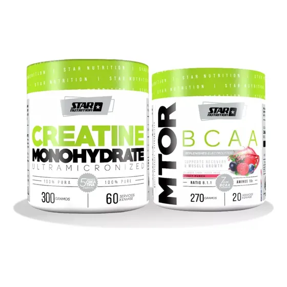 Creatina+aminos Mtor Combo Crossfit Star Nutrition