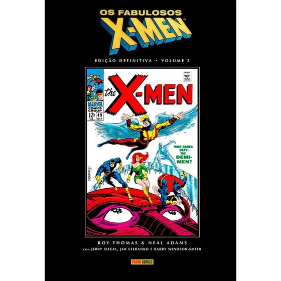 Livro Os Fabulosos X-men: Edição Definitiva Vol. 3, De Roy Thomas (). Editorial Panini, Capa Mole, Edição 3 Em Português, 2025