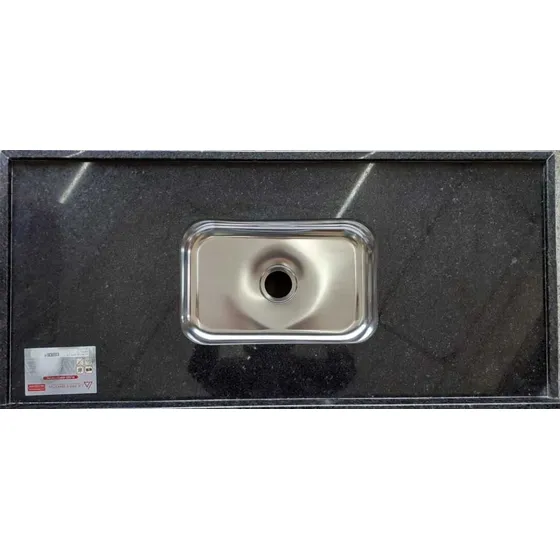 Pia De Granito 1,8 Metros - Granito Preto 