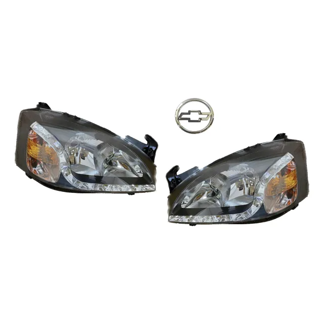 Farolas Lujo Corsa Evolution 2003 A 2008 En Led Juego