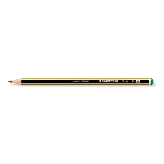 Lapiz Negro Staedtler Noris 2h X Unidad Made In Germany