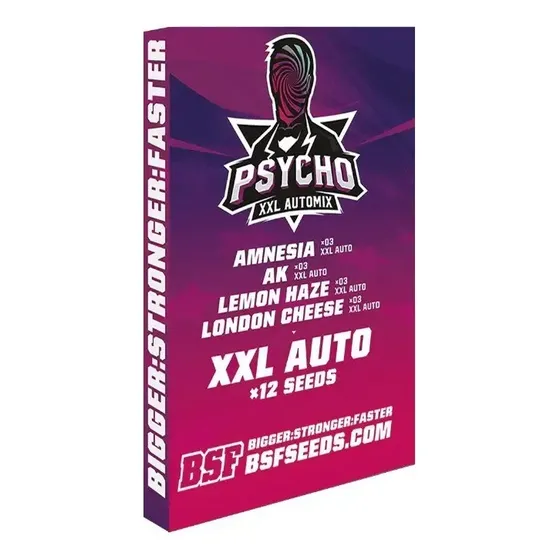 Promo Semilla Colección Psycho Xxl Automix X12 Bsf Seeds