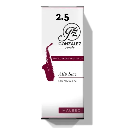 Cañas Gonzalez Malbec Saxo Alto Nº2,5 Caja De 5 Unidades