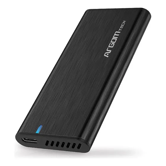 Carry Disk Argomtech Usb Tipo C Para Ssd Pci-e Nvme M.2 Color Negro