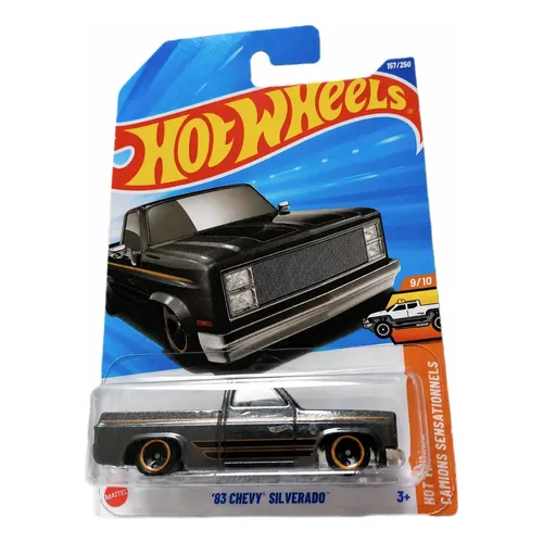 Chevrolet 83 Chevy Silverado Azul Hot Wheels | Cuotas sin interés
