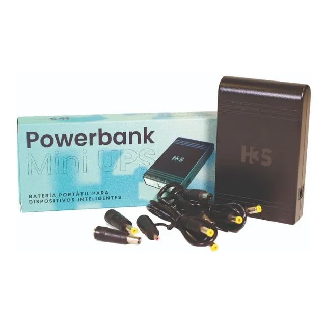 Mini Ups Powerbank 5v, 12v, 12v H3s Batería Para Módem Wifi