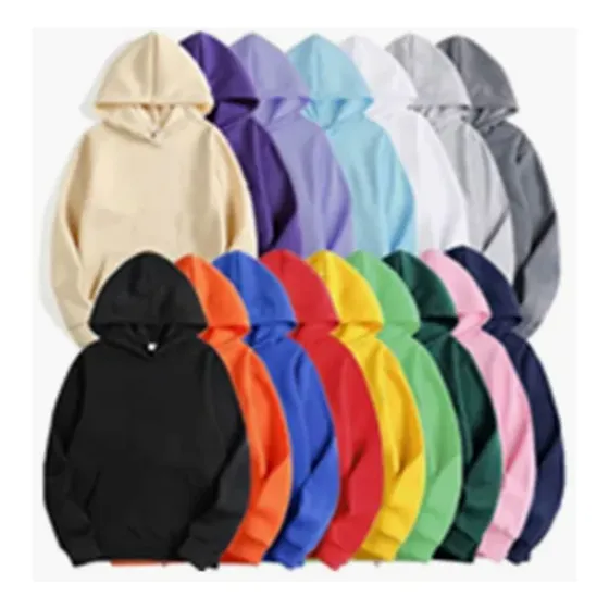 Sueteres Hoodie Con Capucha Bolsillo Cordón Damas Caballeros