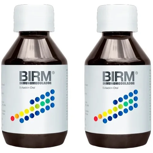Pack X2 Birm Inmunomodulador Jarabe 120ml Distribuidor Col