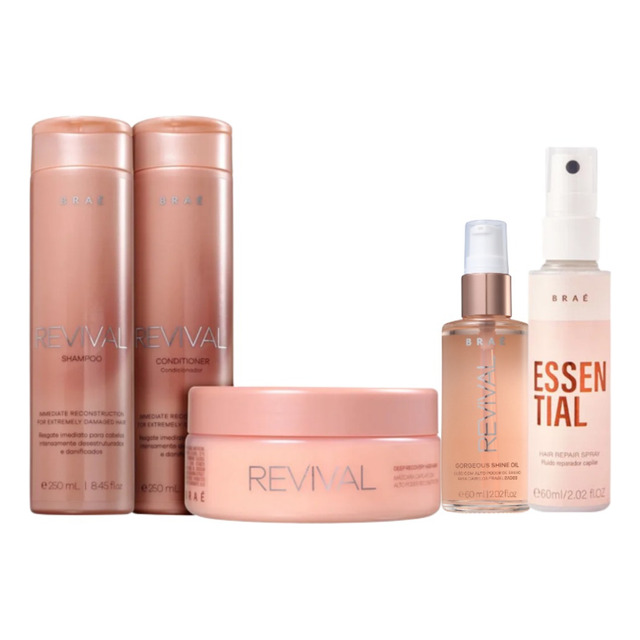 Brae Revival Sh Cond Mascara Oil E Essential 60ml Brae Revival Sh Cond Mascara Oil E Essential 60ml