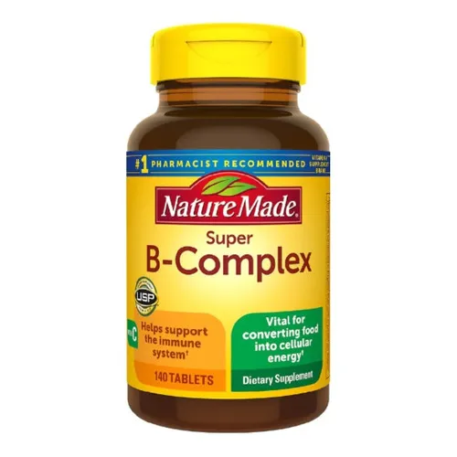Super B-complex Nature Made Sistema Inmune 140 Tabletas Sabor N/a
