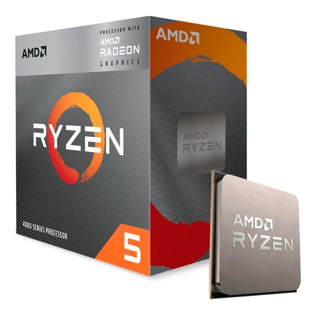 Microprocesador Amd Ryzen 5 4600g Radeon Am4
