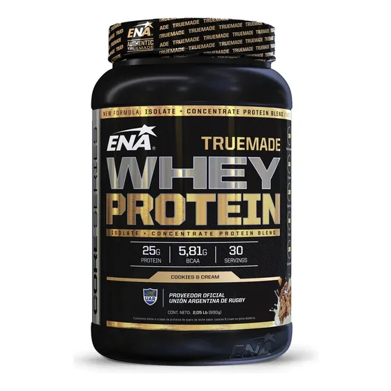 True Made Whey Protein Ena X930g Isolate Concent V/sabores