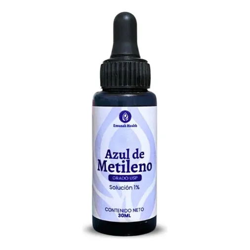 Azul De Metileno Grado Usp Sin Alcohol 30ml Emunah Health