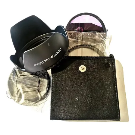 Kit De Filtros 67mm Uv Cpl Fld + Parasol + Tapa