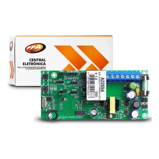 Central Placa Ppa Pop Motor Portão Automatico Bivolt P22641
