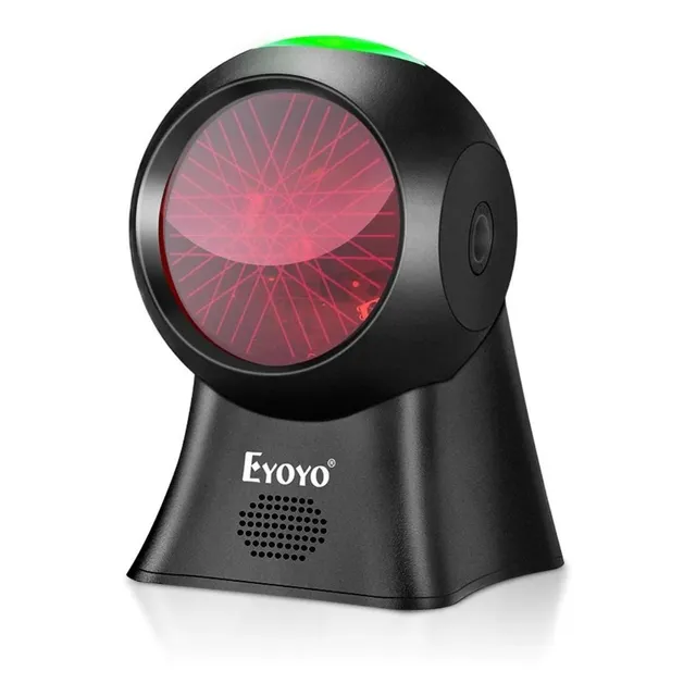 Lector de código de barras Eyoyo EY-7100 USB/RS-232 1D 5V negro
