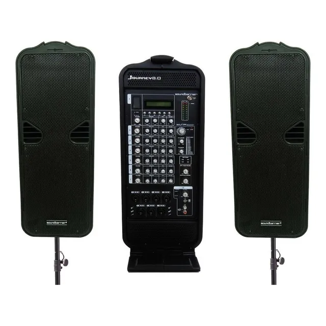 Sonido Portátil Bocinas Tipo Maleta