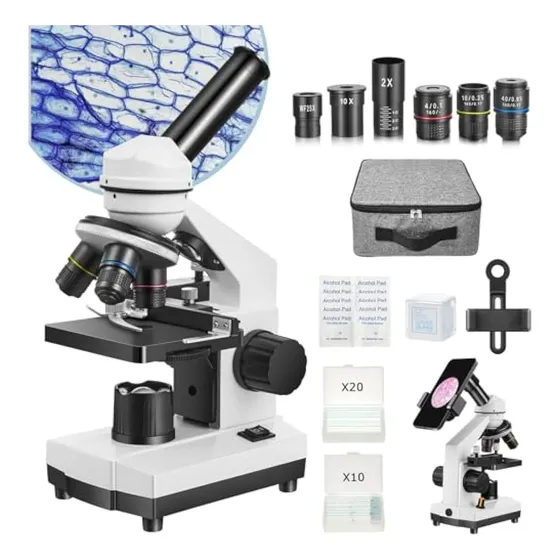 Microscopio Para Adultos, Niños Y Estudiantes,