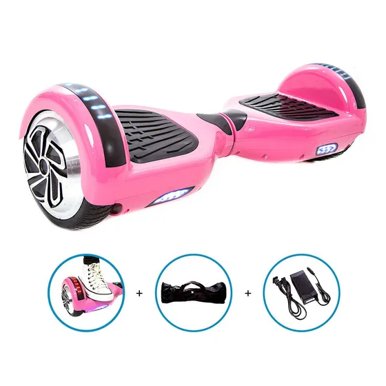 Hoverboard 6,5 Polegadas Rosa Hoverboard Smart Balance