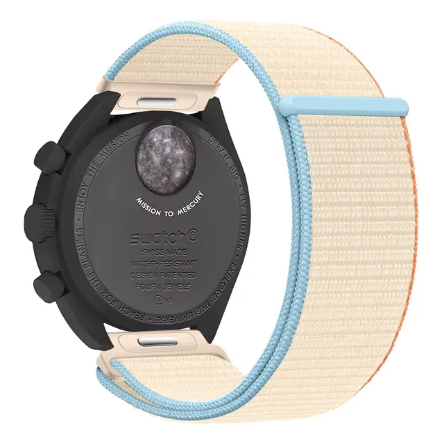 Correa De Nylon Para Omega X Swatch Moonswatch