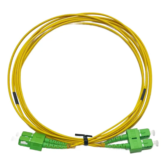 5x Cordão Fibra Óptica Patch Cord Duplex De 1 Metro