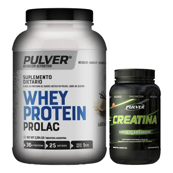 Proteína Prolac Creatina Fuerza Masa Muscular S/tacc Pulver