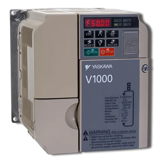 Inversor De Frequência Trifásico 380v 2cv 4a Yaskawa