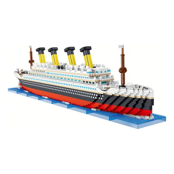 Ce Blocos De Construção Titanic, Brinquedos De Navio De