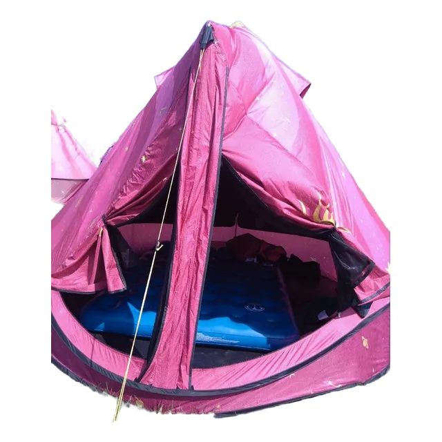 Carpa Tomorrowland Iglú Camping + Colchón + 2 S. Dormir